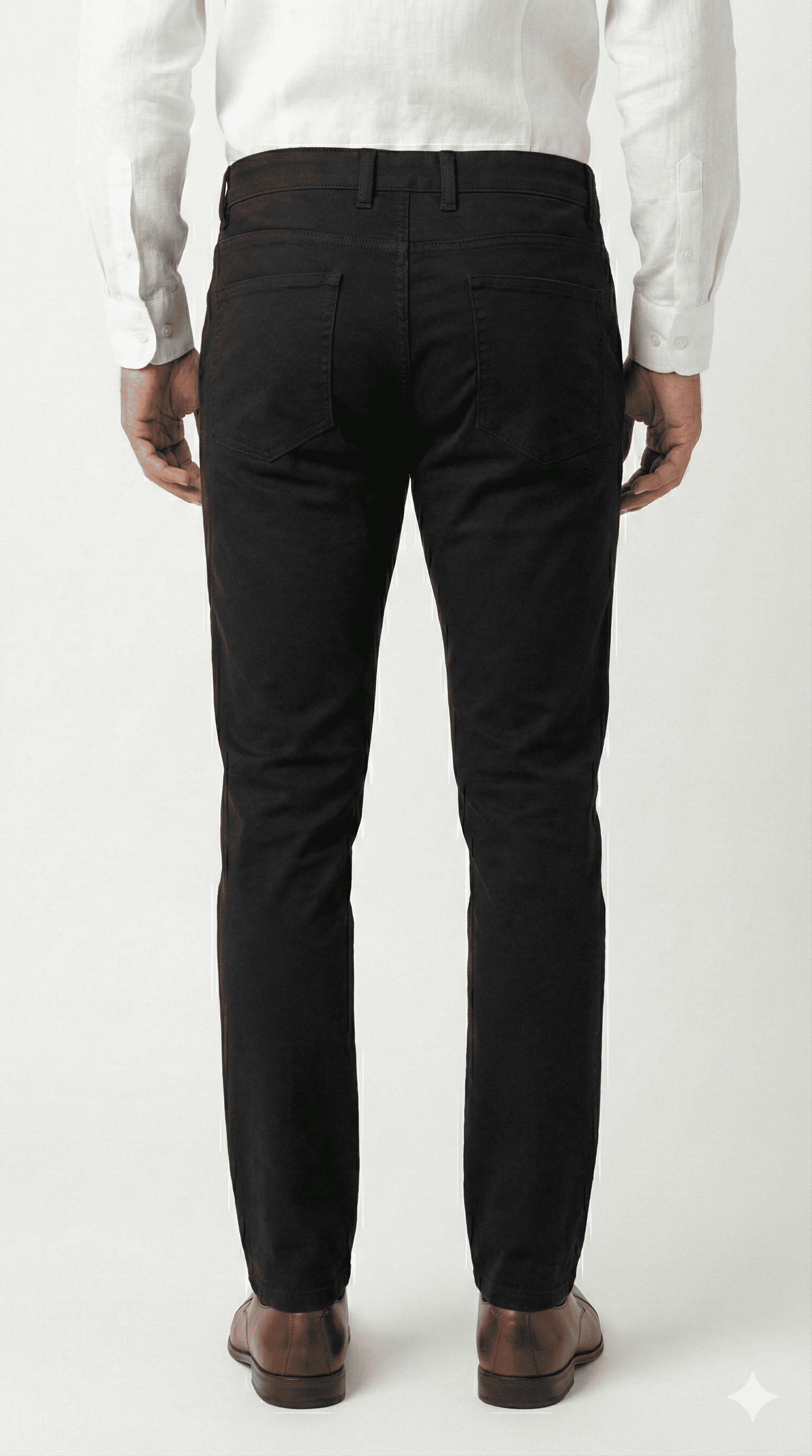 Calça Sarja Slim Preta