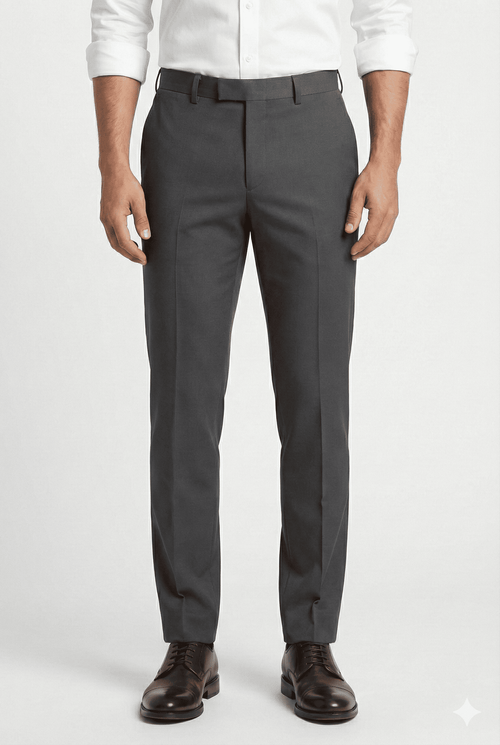 Calça Esporte Fino Grafite Escuro