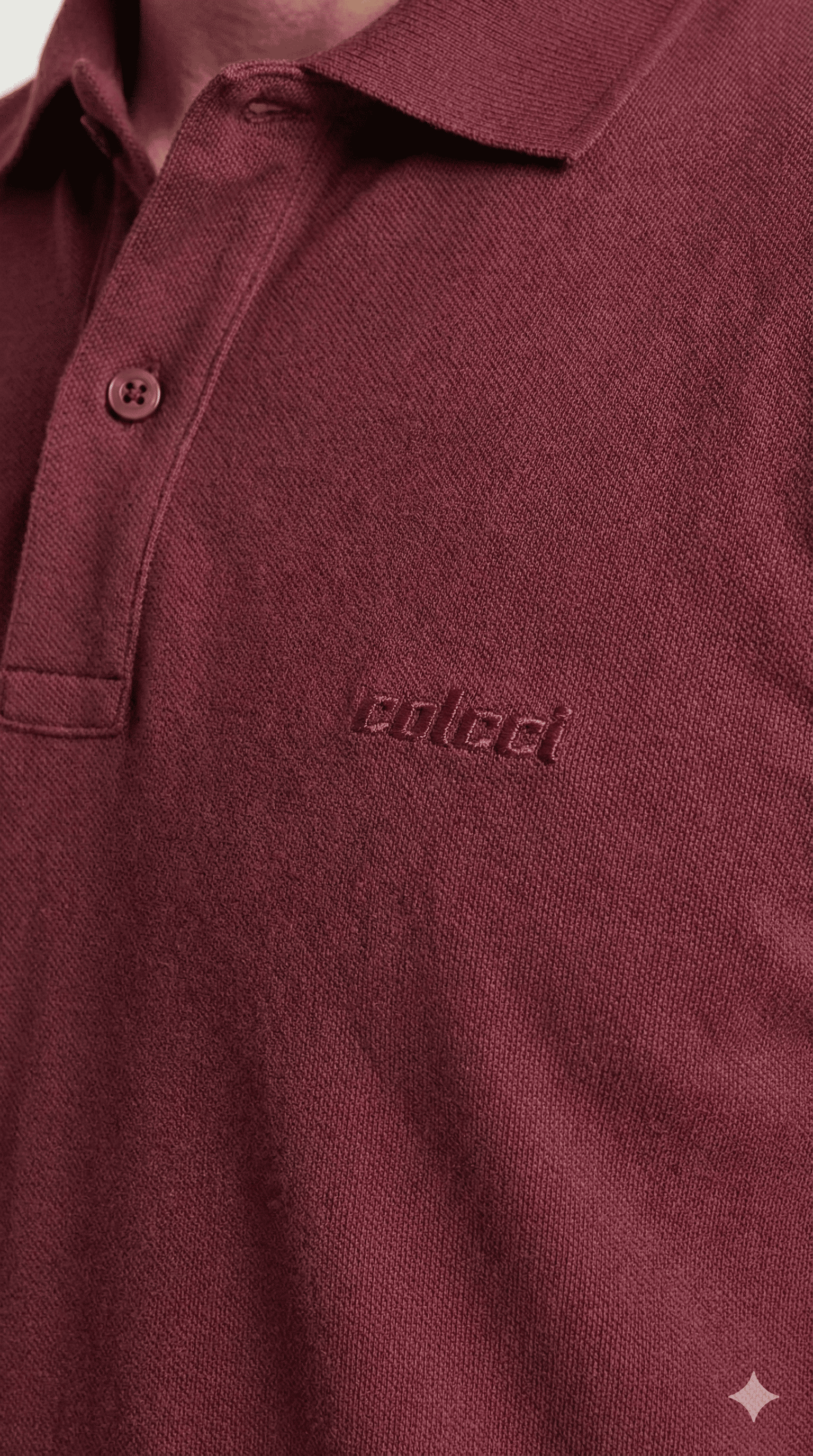 Camisa Polo Colcci Vinho