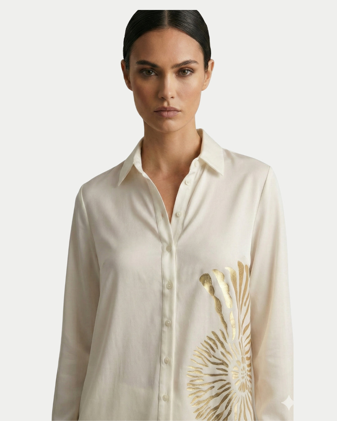 Camisa Manga Longa com Estampa