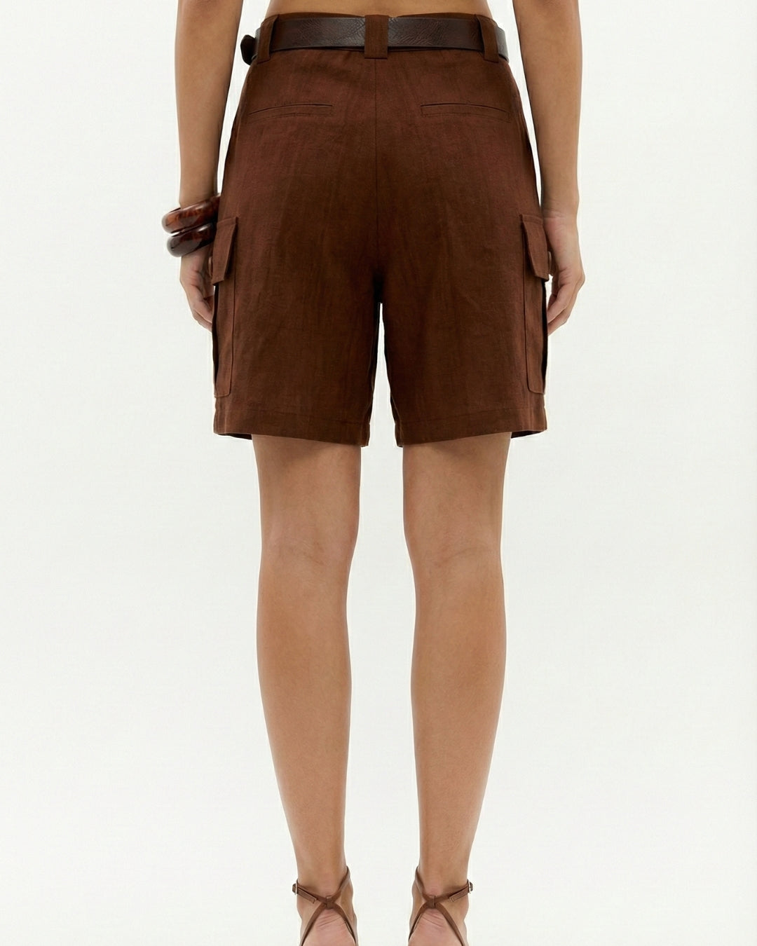 Bermuda Cargo com Linho