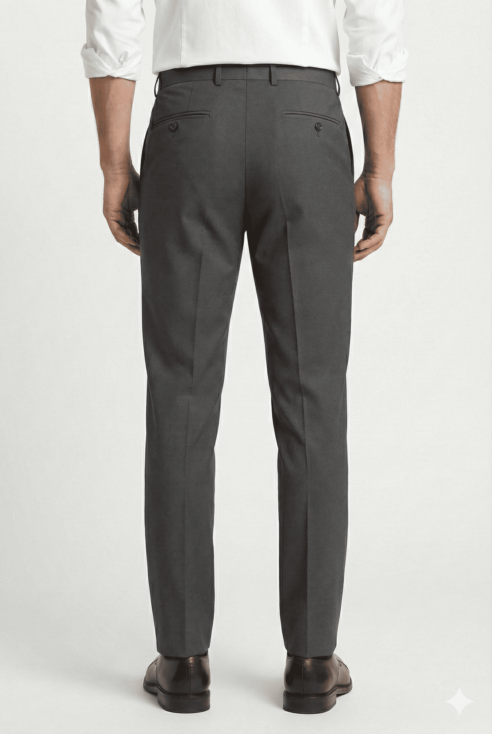 Calça Esporte Fino Grafite Escuro