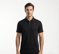 Camisa Polo Sallo Jeans Preta