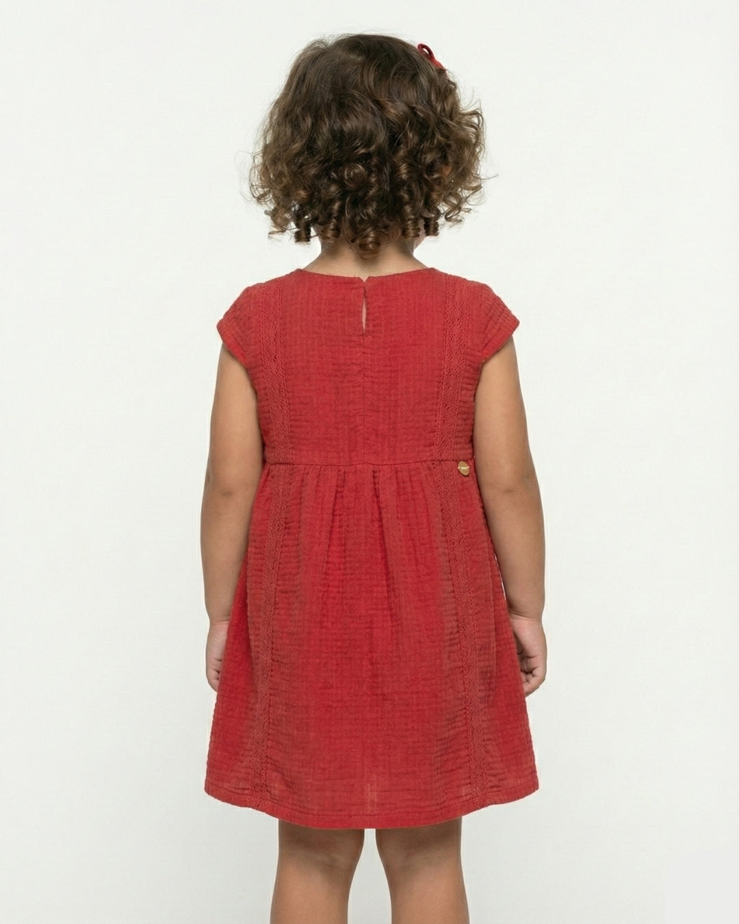 Vestido Infantil Vermelho
