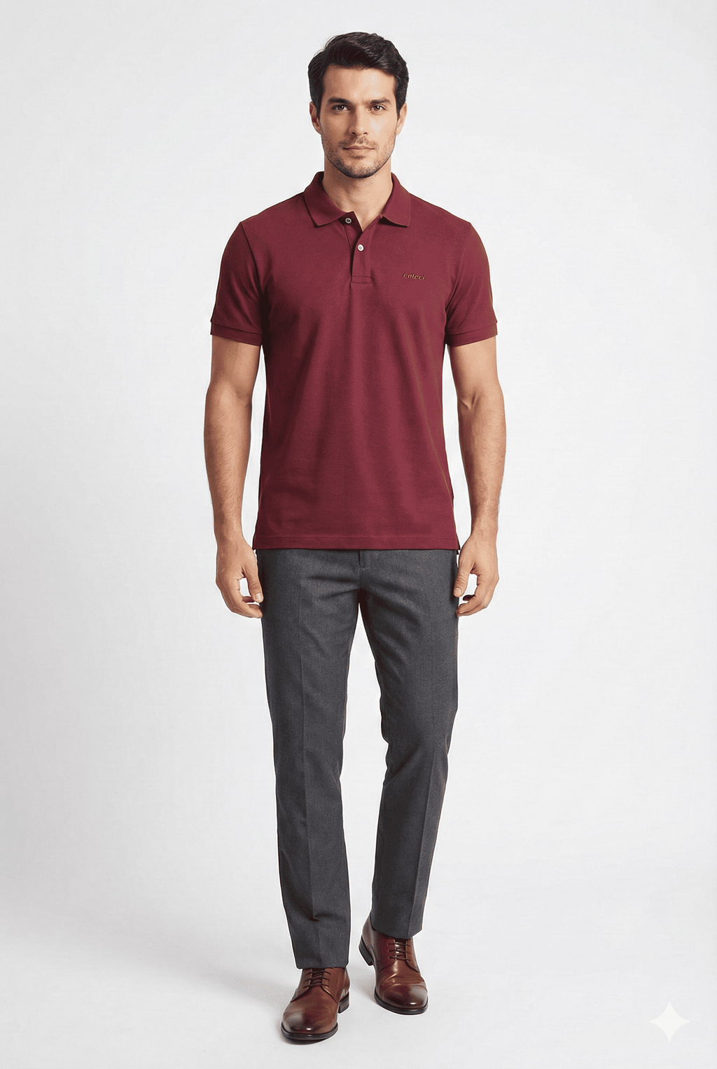 Camisa Polo Colcci Vinho