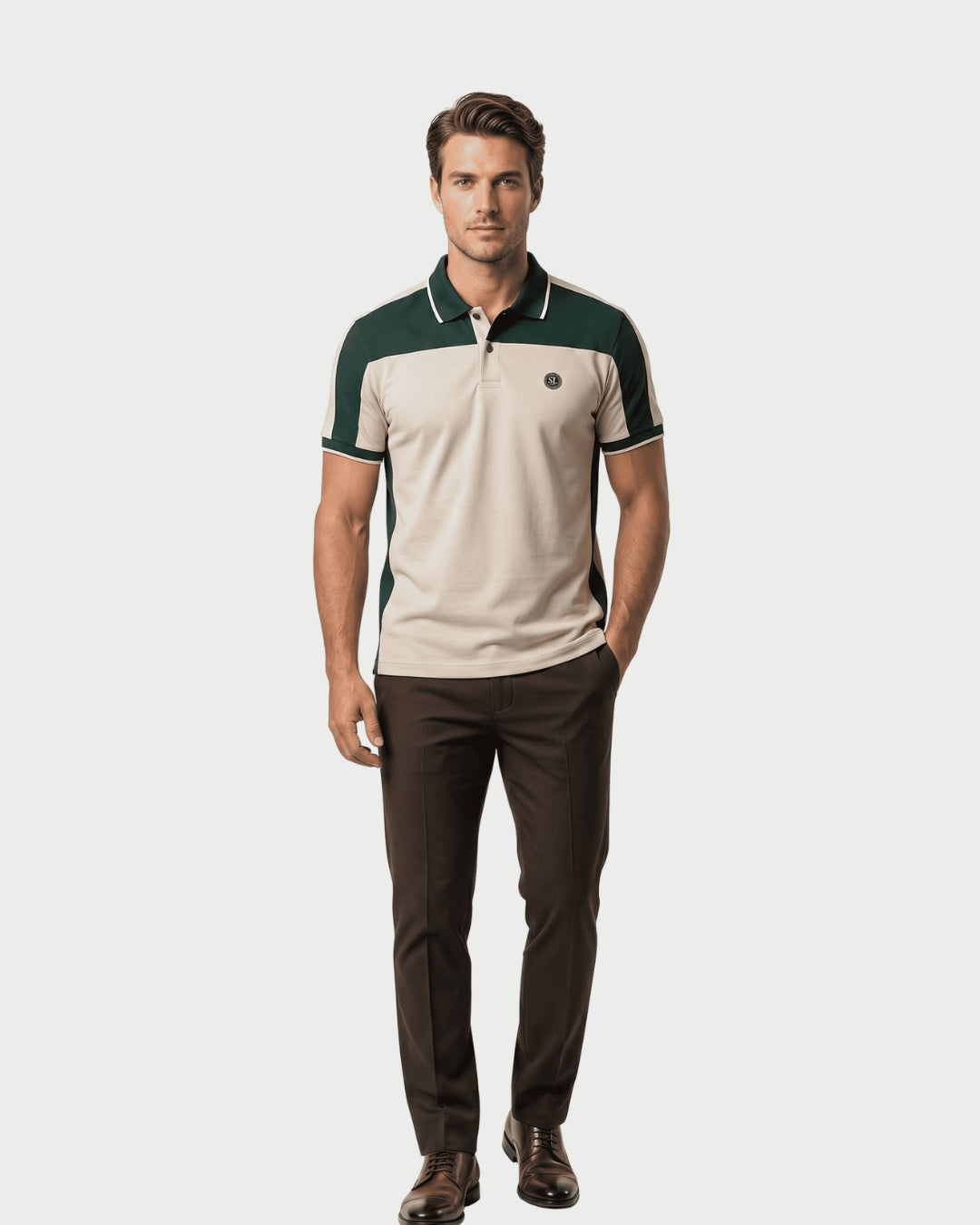 Camisa Polo Off White