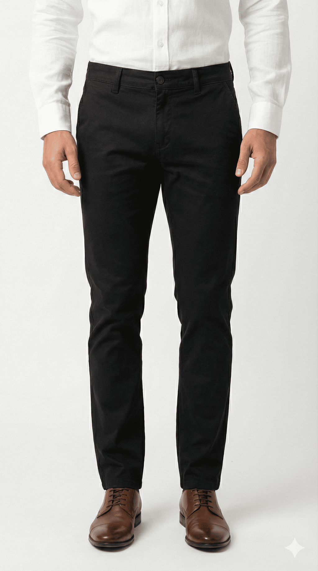 Calça Sarja Slim Preta