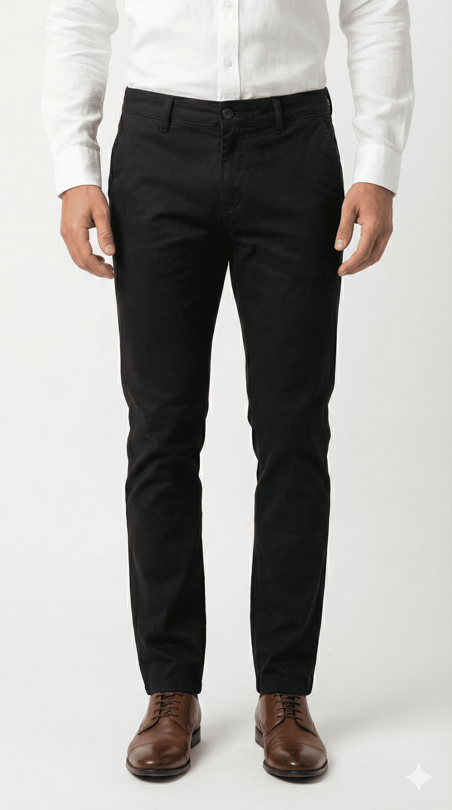 Calça Sarja Slim Preta